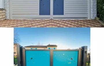 PORTAILS SUR MESURE AVEC LES MOTEURS INTEGRES DANS LES MONTANTS