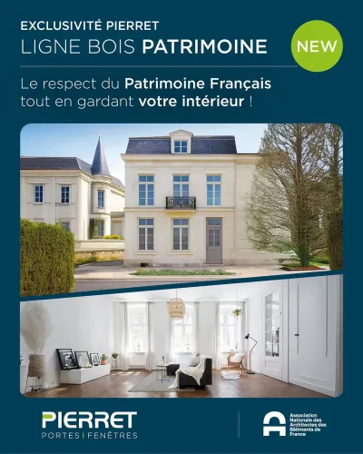En exclusivité : La ligne Bois PATRIMOINE de PIERRET